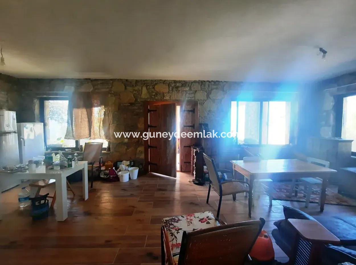 Mugla Dalyan Gokbel Stone House With Sea View For Rent