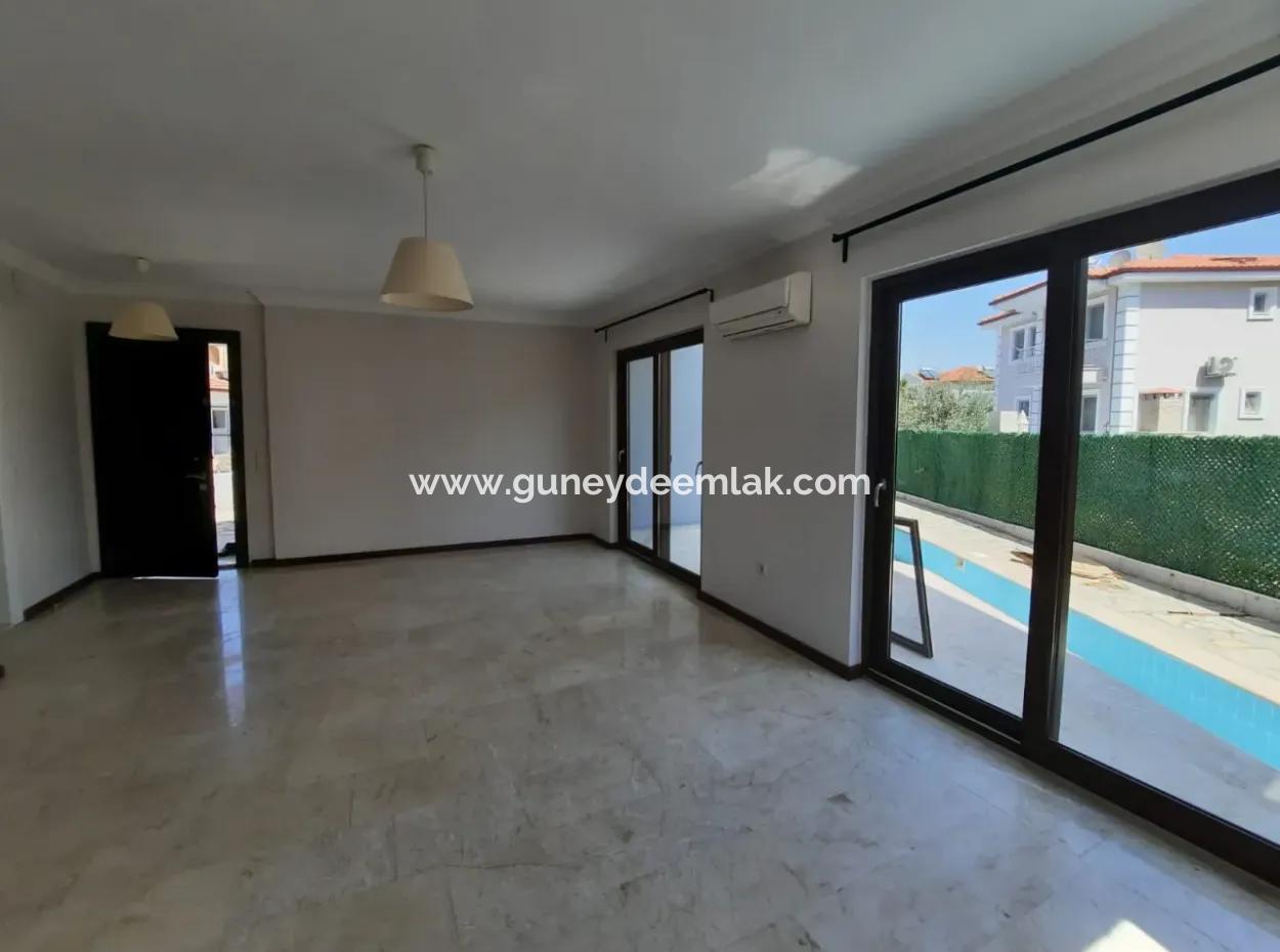 3 Triplex Villas With Mugla Ortaca Dalyan Swimming Pool For Sale Completely