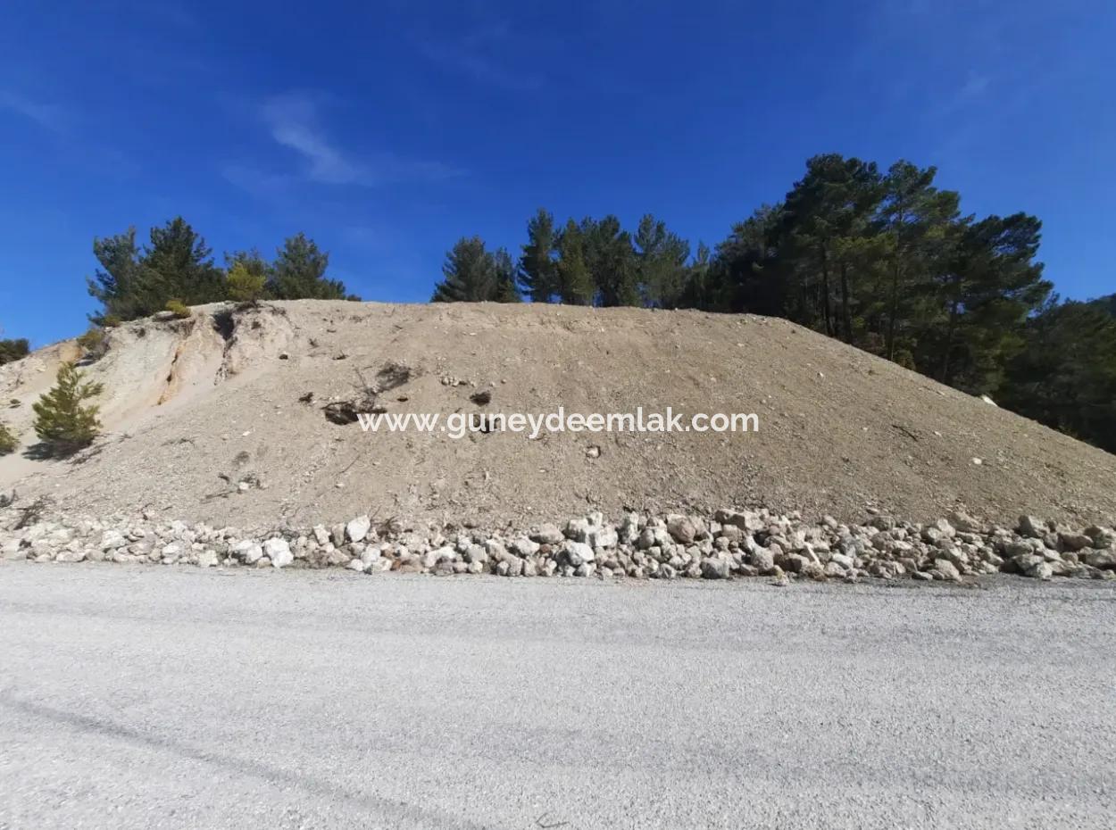 1400 M2 Detached Land For Sale In Çameli Gökçeyaka