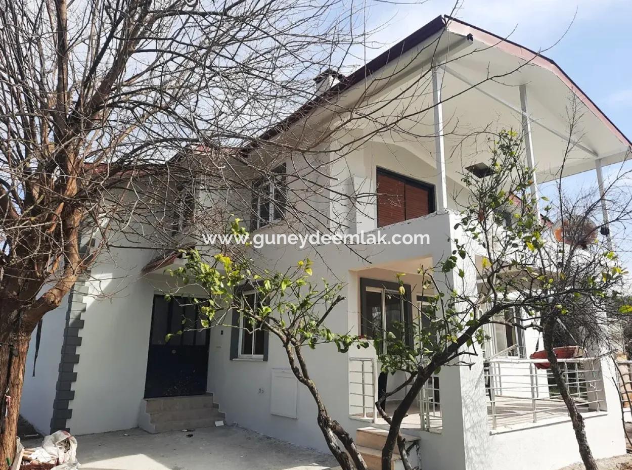 Mugla Ortaca Kemaliye 1157 M2 Land 2-Storey Detached House For Sale