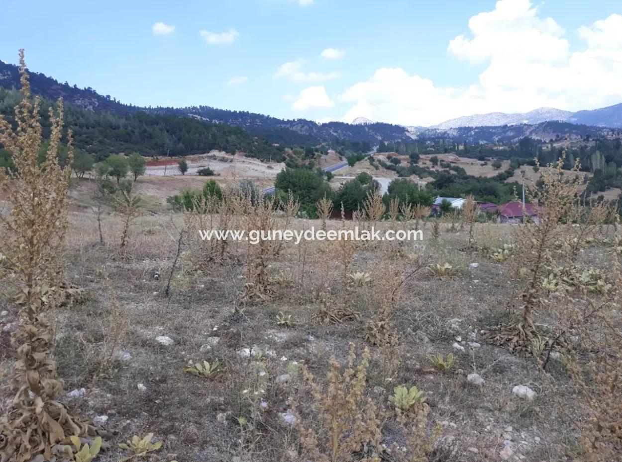 Denizli -Çameli- Belevi Mah. Highway Side 500 M2 Zoned Land For Sale
