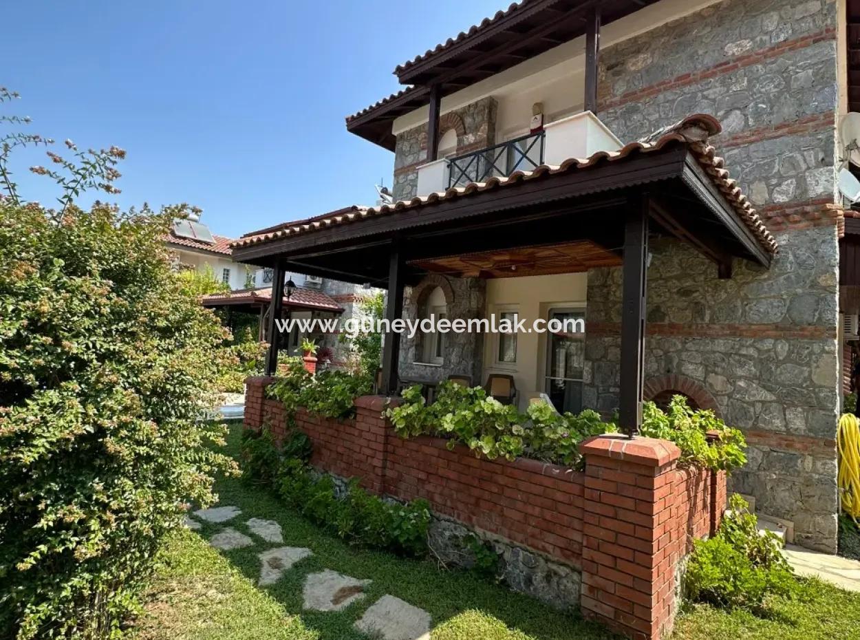 3 In 1 Independent Stone Villa In Dalyan In Mugla For Sale Or Swap With Field