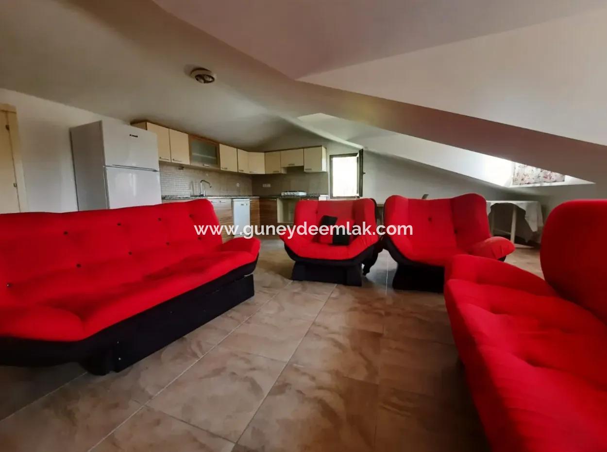 Muğla Dalyanda Furnished Penthouse With Swimming Pool 2 1 Apartment For Rent