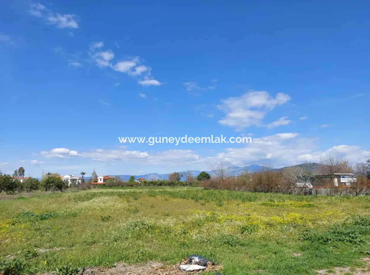2 300 M2 Land Suitable For Investment In Ortaca Okçular Marmarlı For Sale