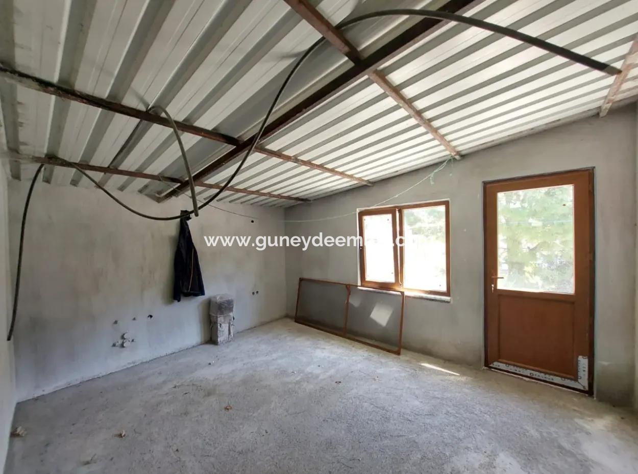 2 Storey Detached House For Sale On 500 M² Land In Mergenli, Ortaca, Muğla