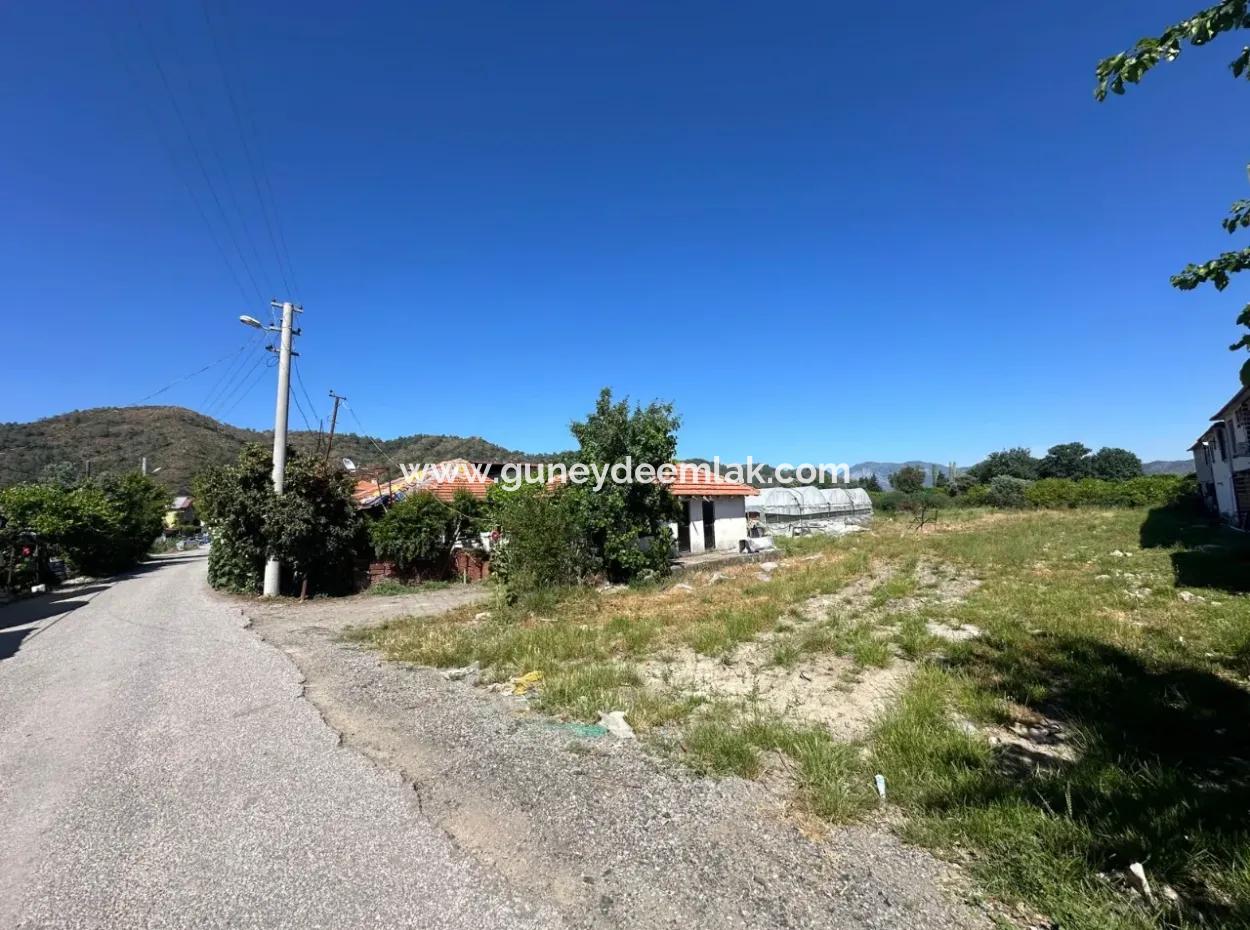 1073 M2 Land And Village House For Sale In Ortaca Ekşiliyurt