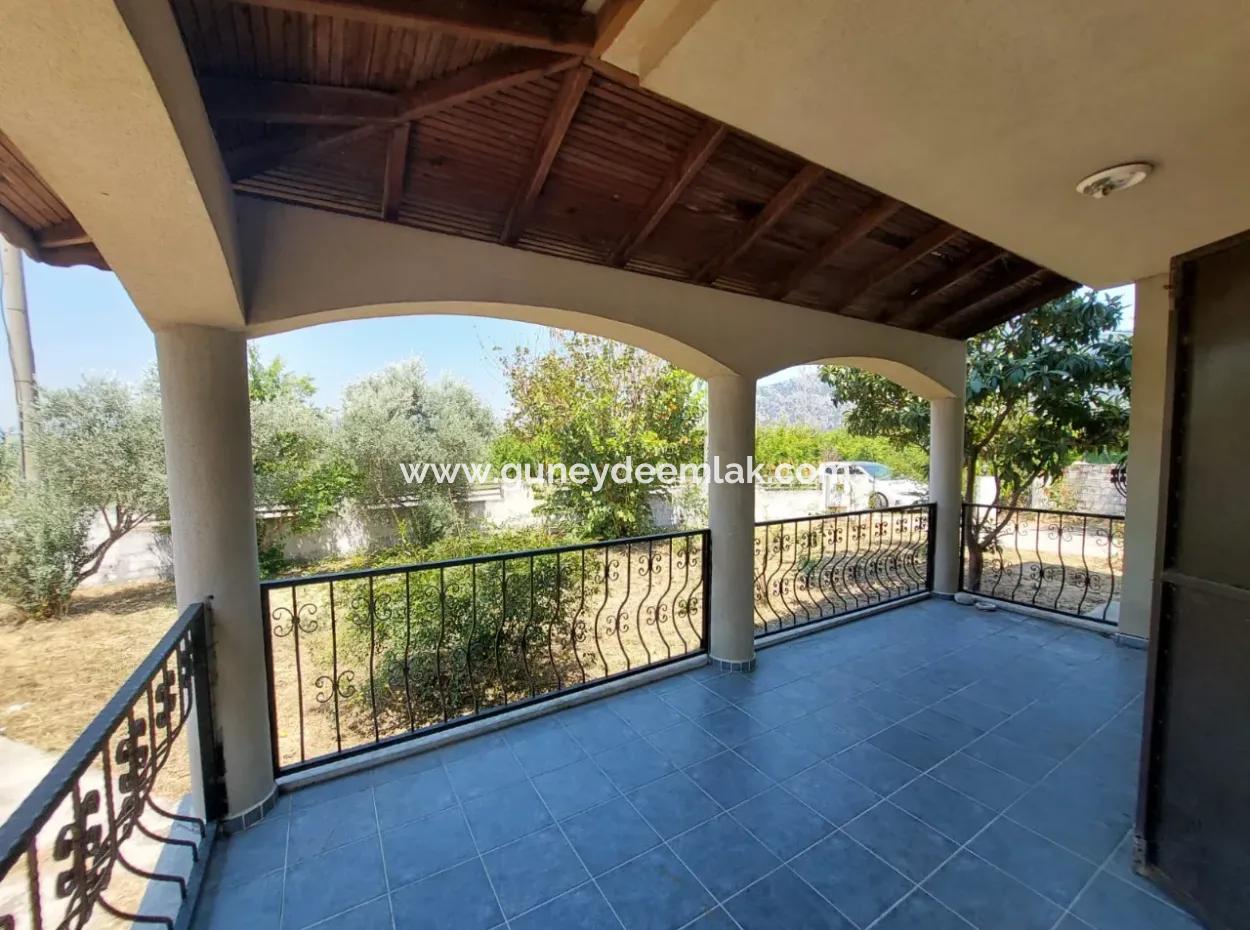 3 1 Unfurnished Duplex Villa For Rent In Ortaca Dalyan, Mugla
