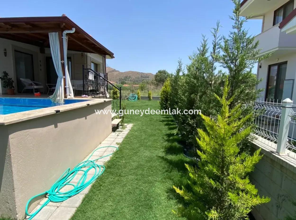 Muğla Ortacada Sarigerme And Center Close To 3 1 Villa For Sale