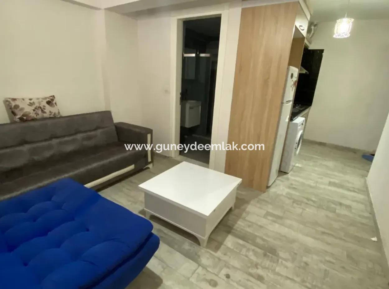 1 1 Fully Furnished Apartment For Rent In Ortaca Bazaar.
