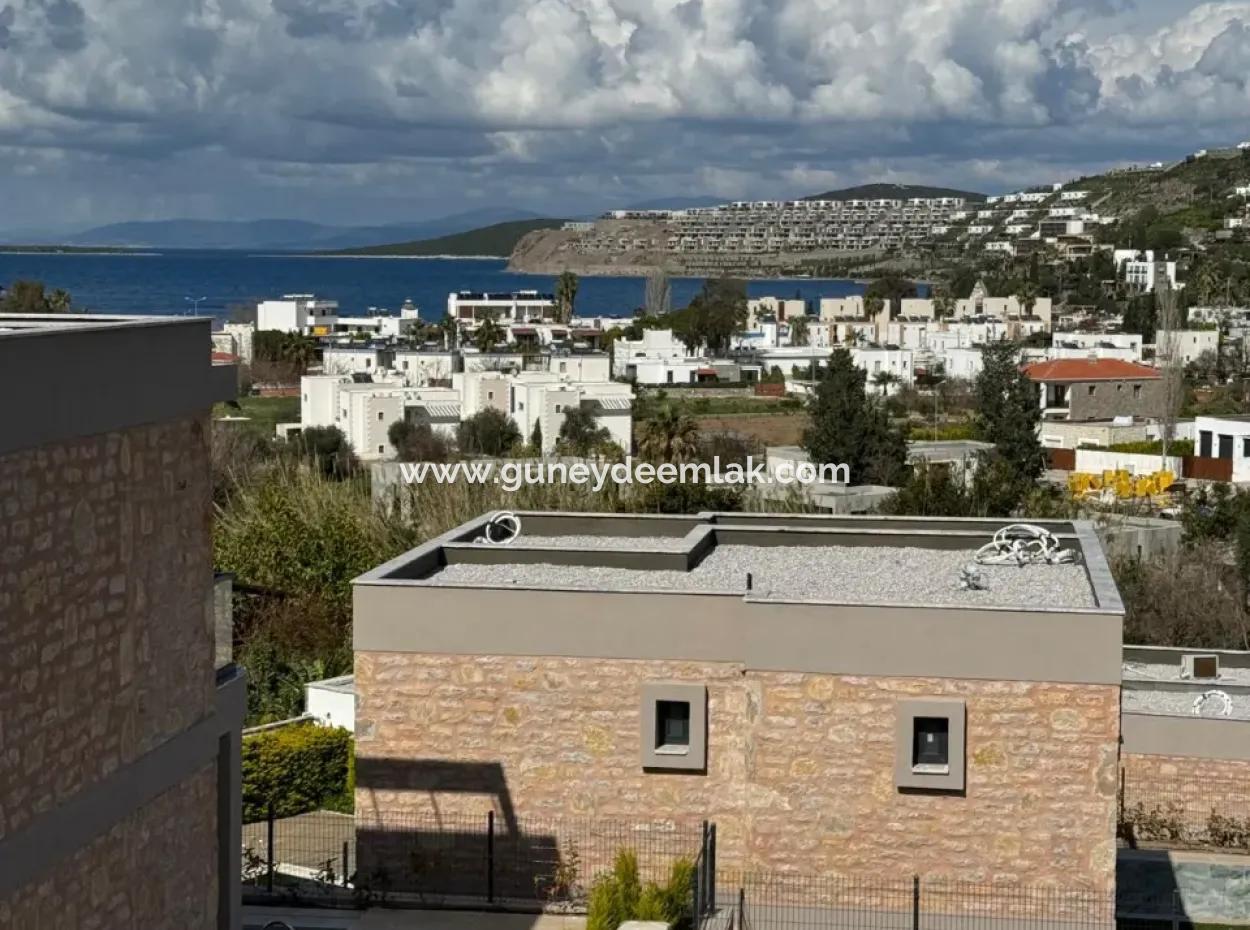 Mugla Bodrum Gundogan Sea View 4 1 Zero Duplex For Sale