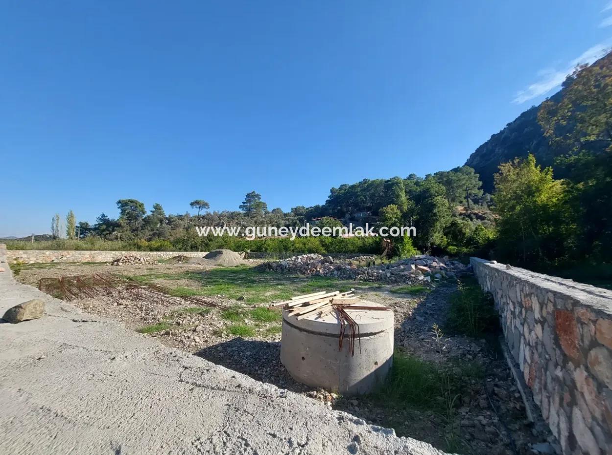 Ortaca Mergenlide Mountain Edge, 1 400 M2 Zoned Land For Sale