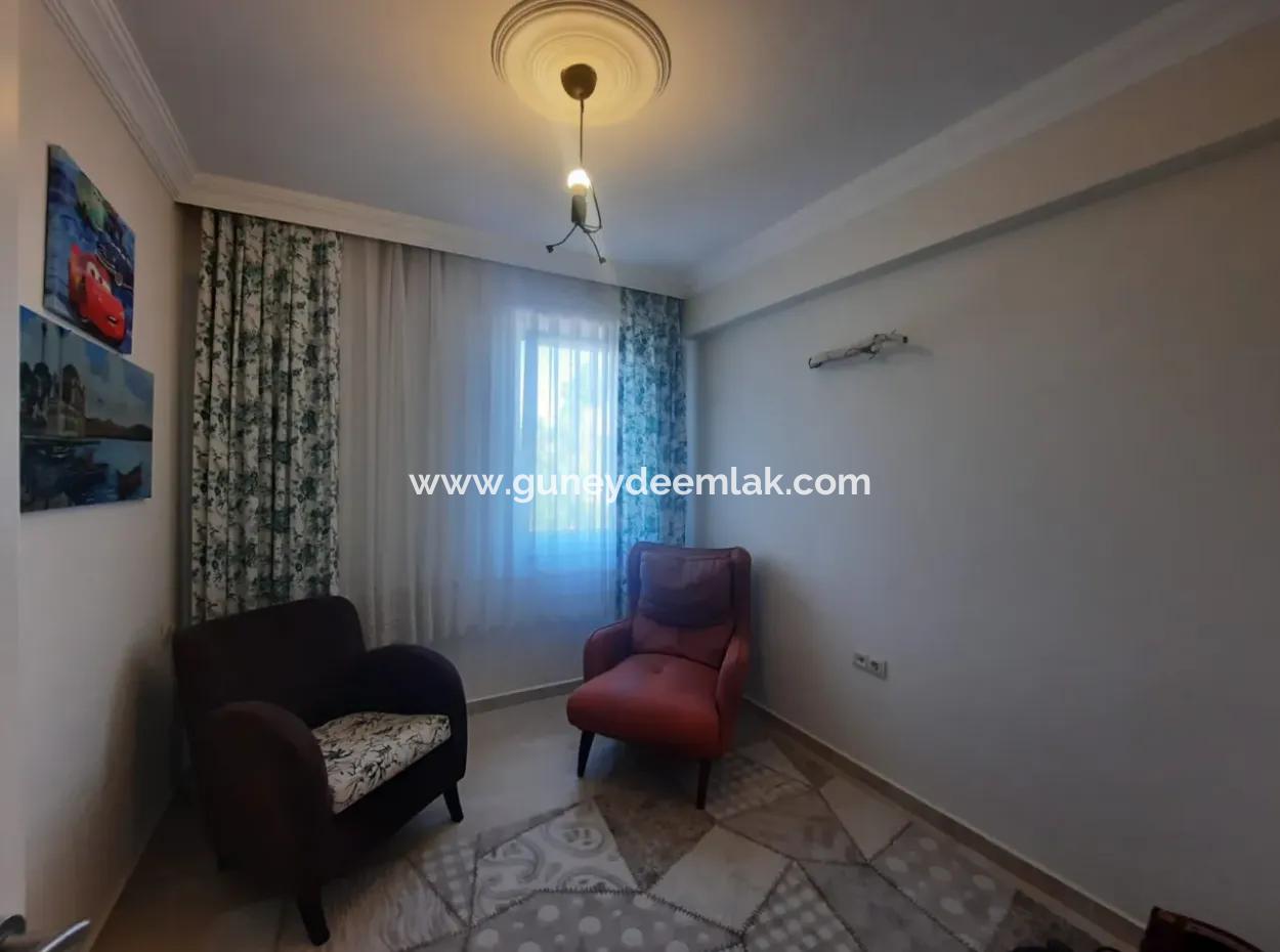 Muğla Dalyanda 125 M2, 4 In 1 Roof Duplex For Rent