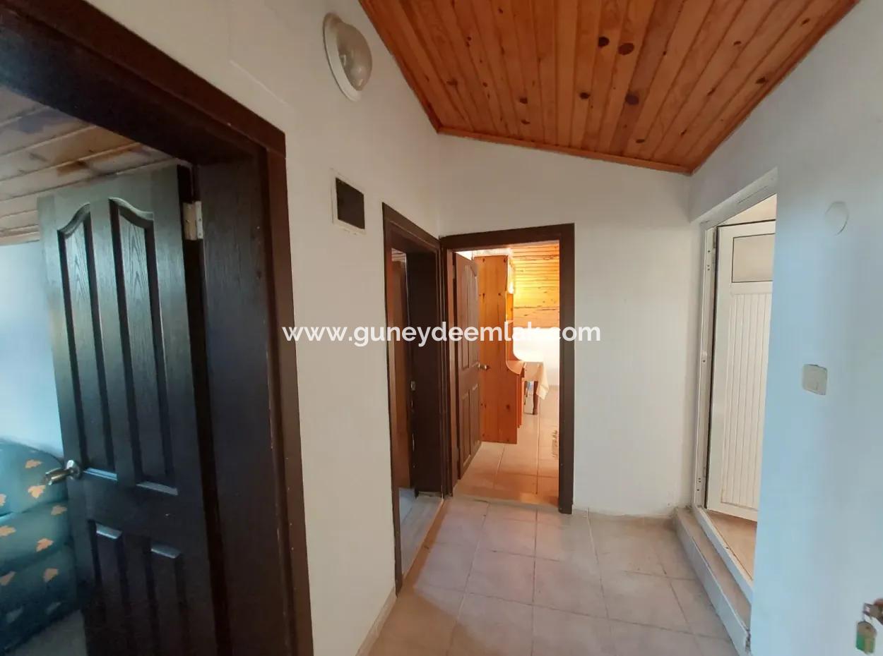 1 1 Furnished Penthouse Apartment For Rent In Ortaca Okçular Marmarlı