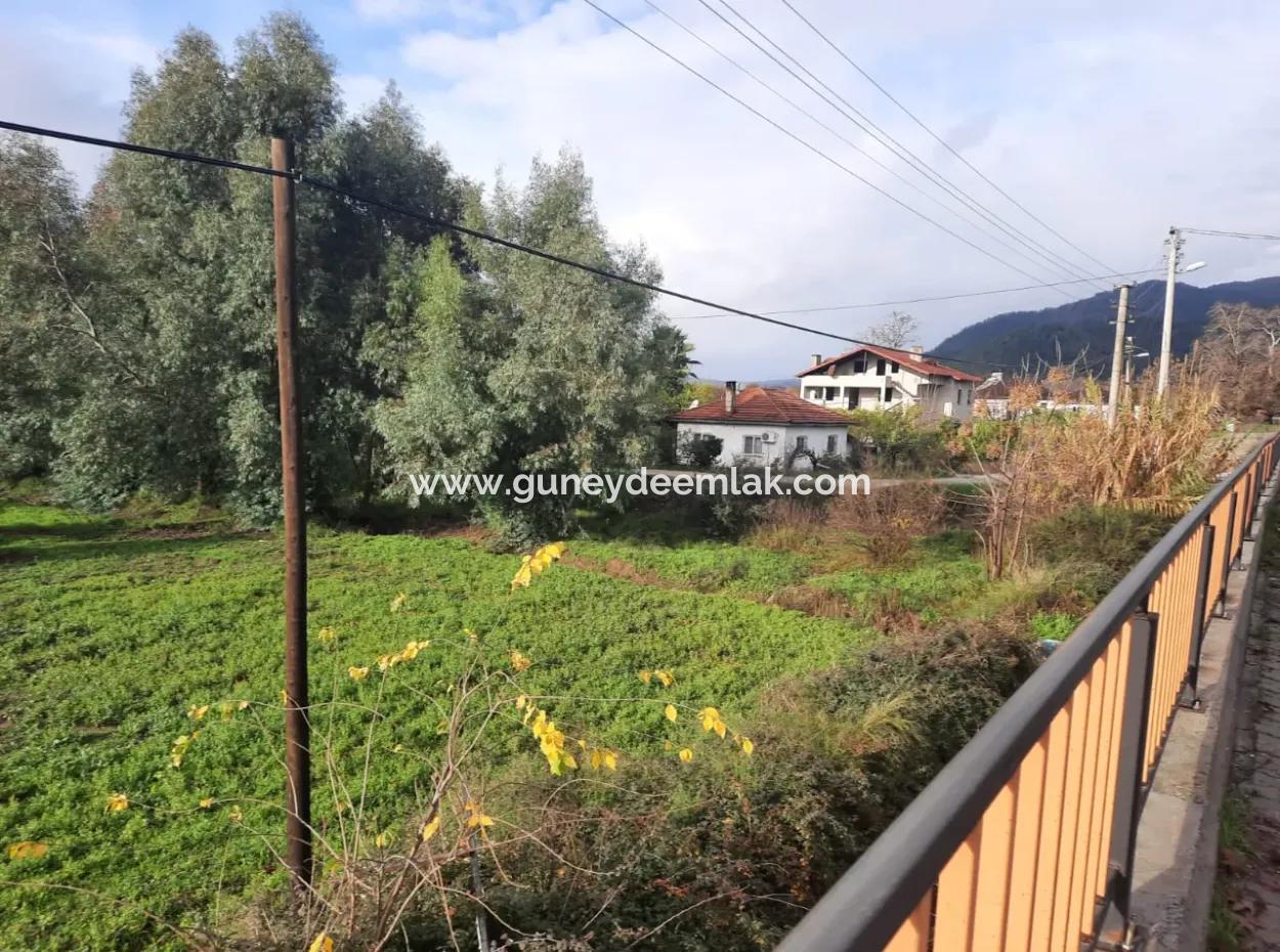 2.800 M² Commercial/Residential Zoned Land For Sale In Köyceğiz Toparlar Facing The Main Road