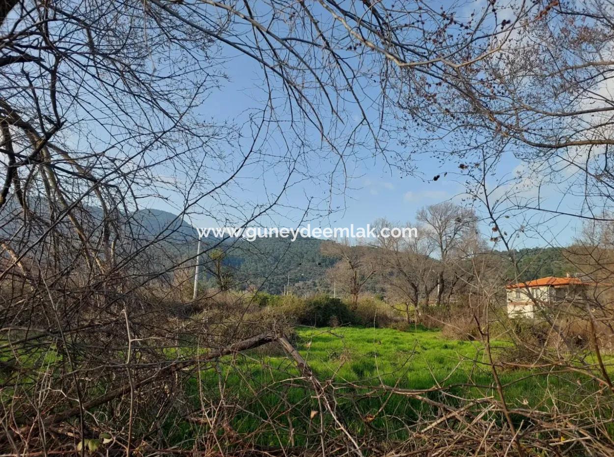 2585 M2 Detached Land Close To The Lake In Köyceğiz Çandırda For Sale
