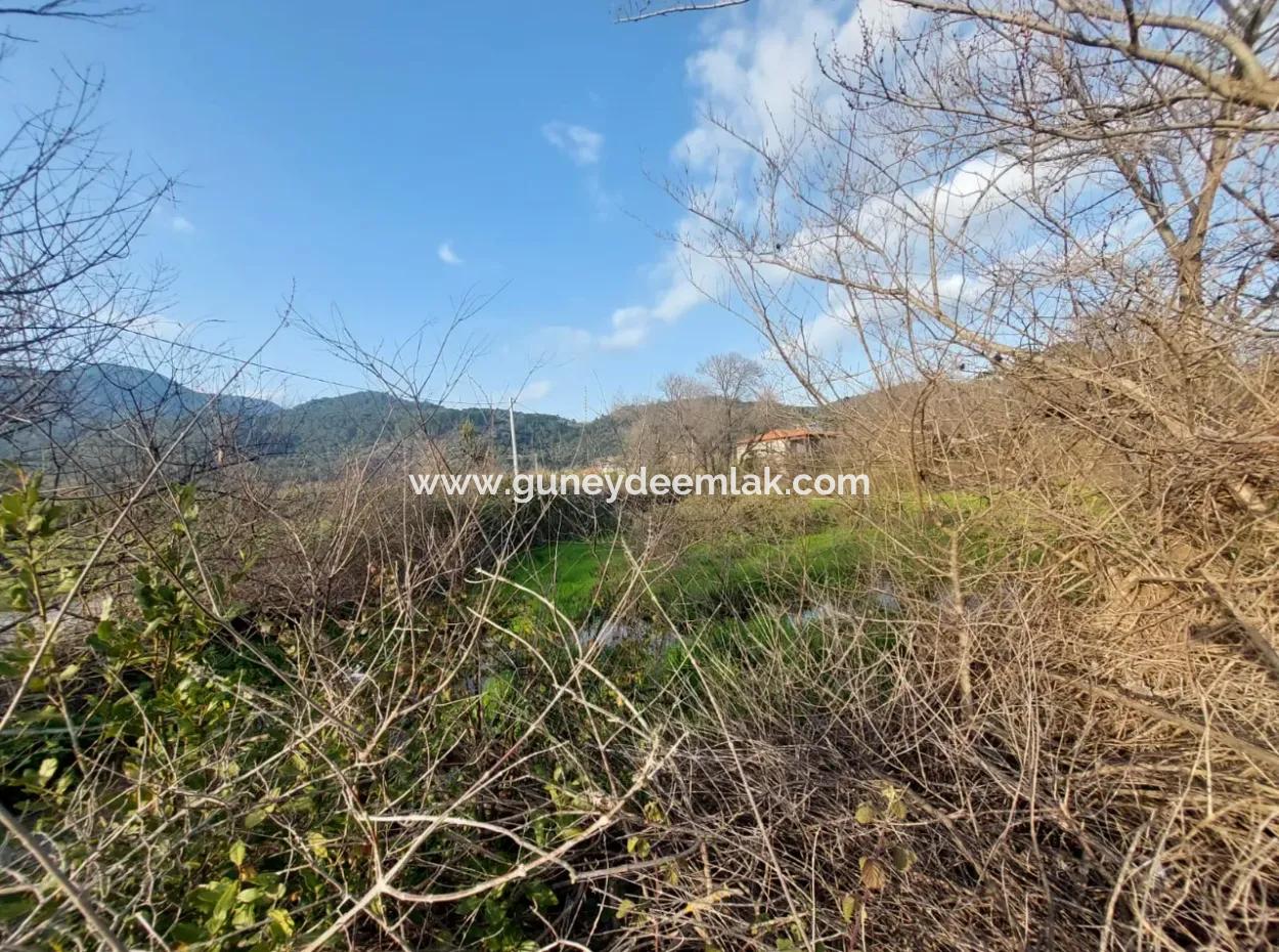 2585 M2 Detached Land Close To The Lake In Köyceğiz Çandırda For Sale