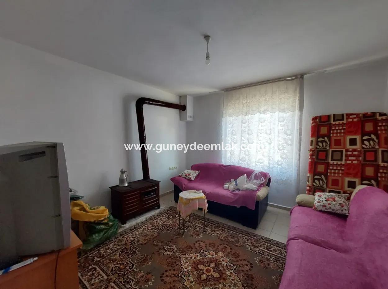 Ortaca Okçular 700M2 Land, 100 M2 2 1 Detached Unfurnished House For Rent