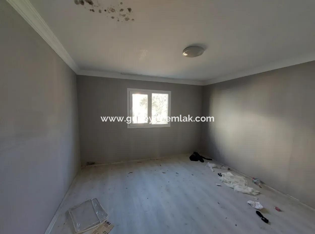 Ortaca Okçular 740M2 Land, 80 M2 2 1 Detached Unfurnished House For Rent