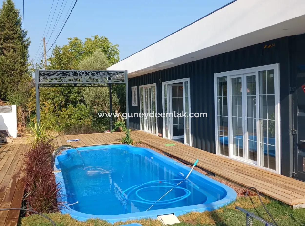 Detached Tiny House And Land For Sale In Köyceğiz Kavakası