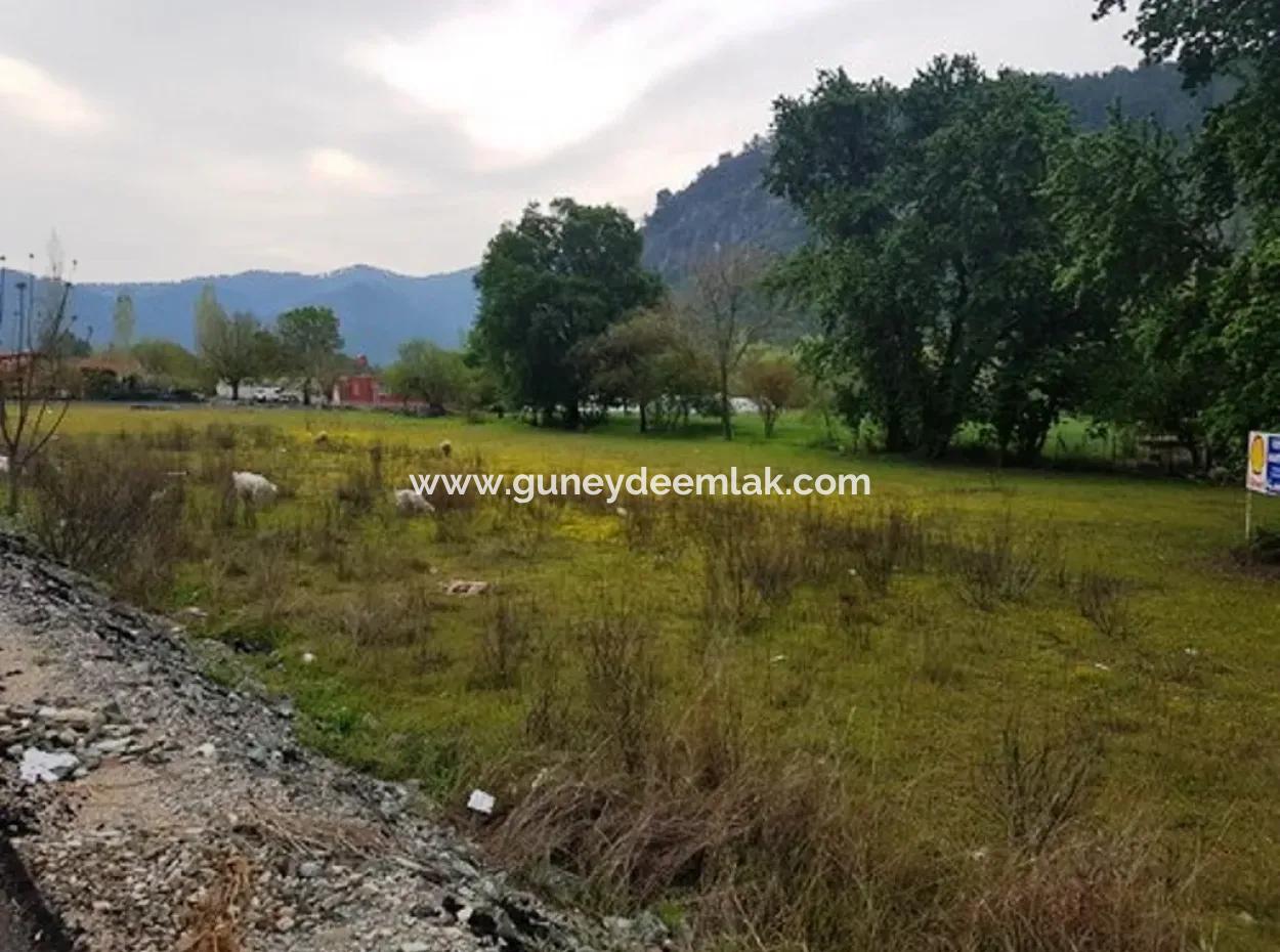 3 577 M2 Land Suitable For Zero Investment On Dalyan Main Road In Muğla Ortaca Okçular