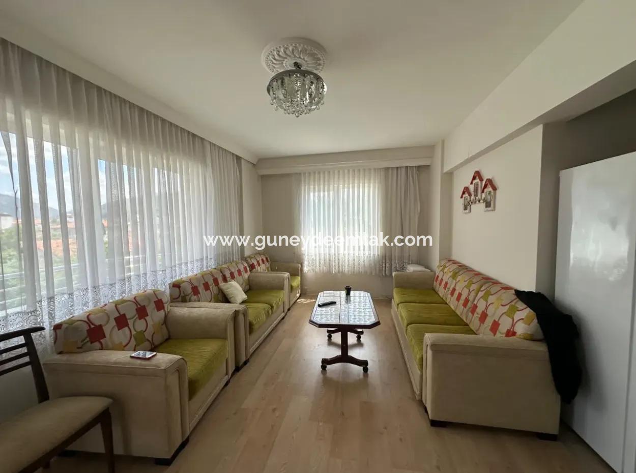 3 1 Furnished Apartment For Rent In Ortaca Cumhuriyet