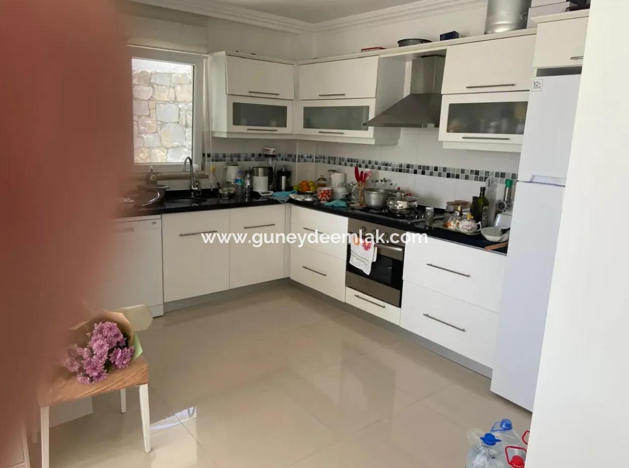 For Sale 3 In 1 Duplex With Swimming Pool On A 400 M2 Plot In Sarigerme, Mugla 