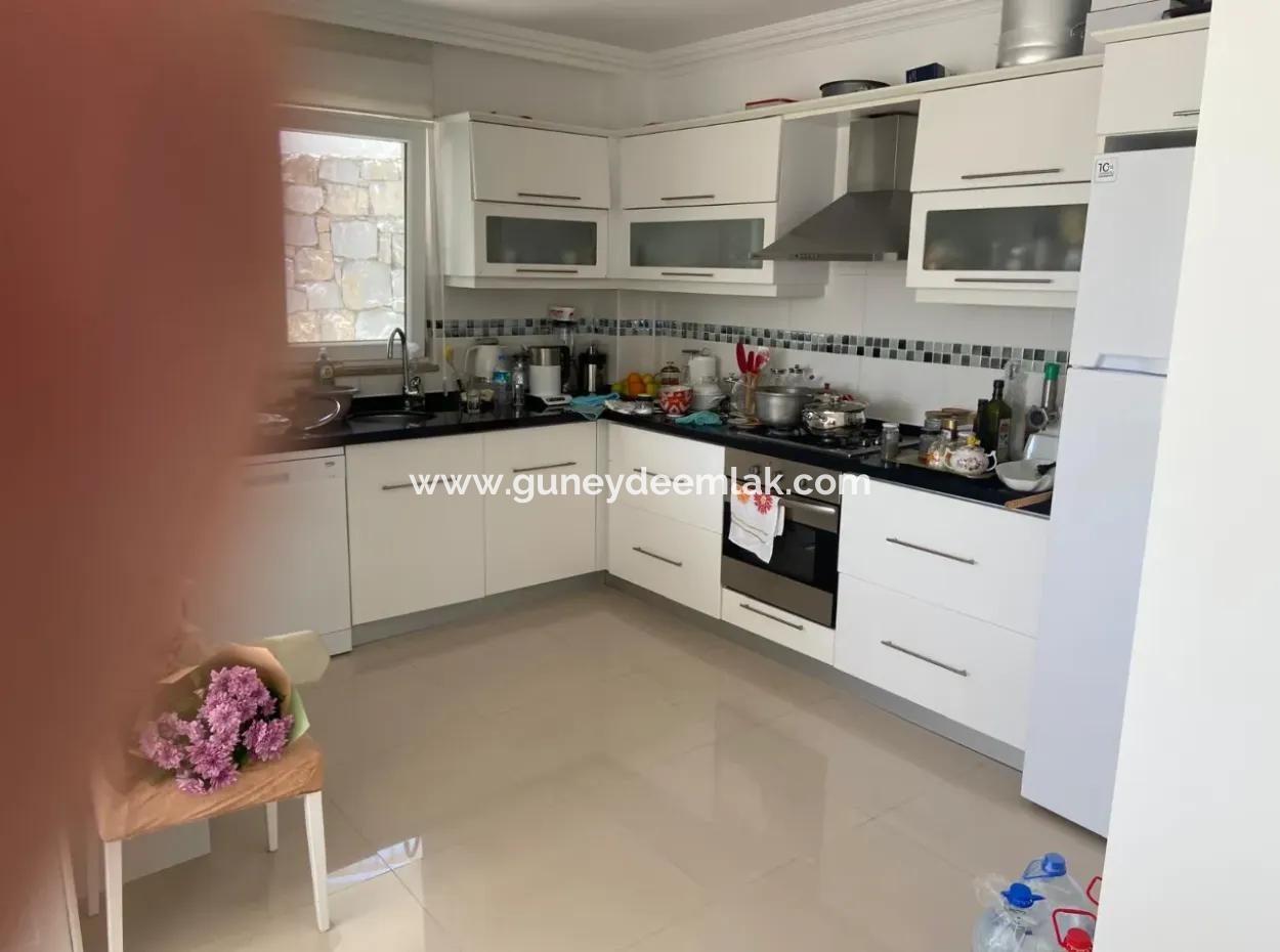 For Sale 3 In 1 Duplex With Swimming Pool On A 400 M2 Plot In Sarigerme, Mugla 