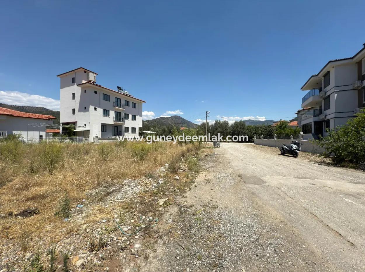 517 M2 0 3 Floor Zoned Land For Sale In Ortaca Çaylı.