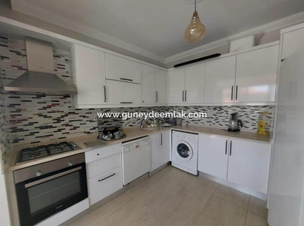 On A 500 M2 Detached Plot In Muğla Dalyan, 2 Furnished Apartments 220 M2 For Rent