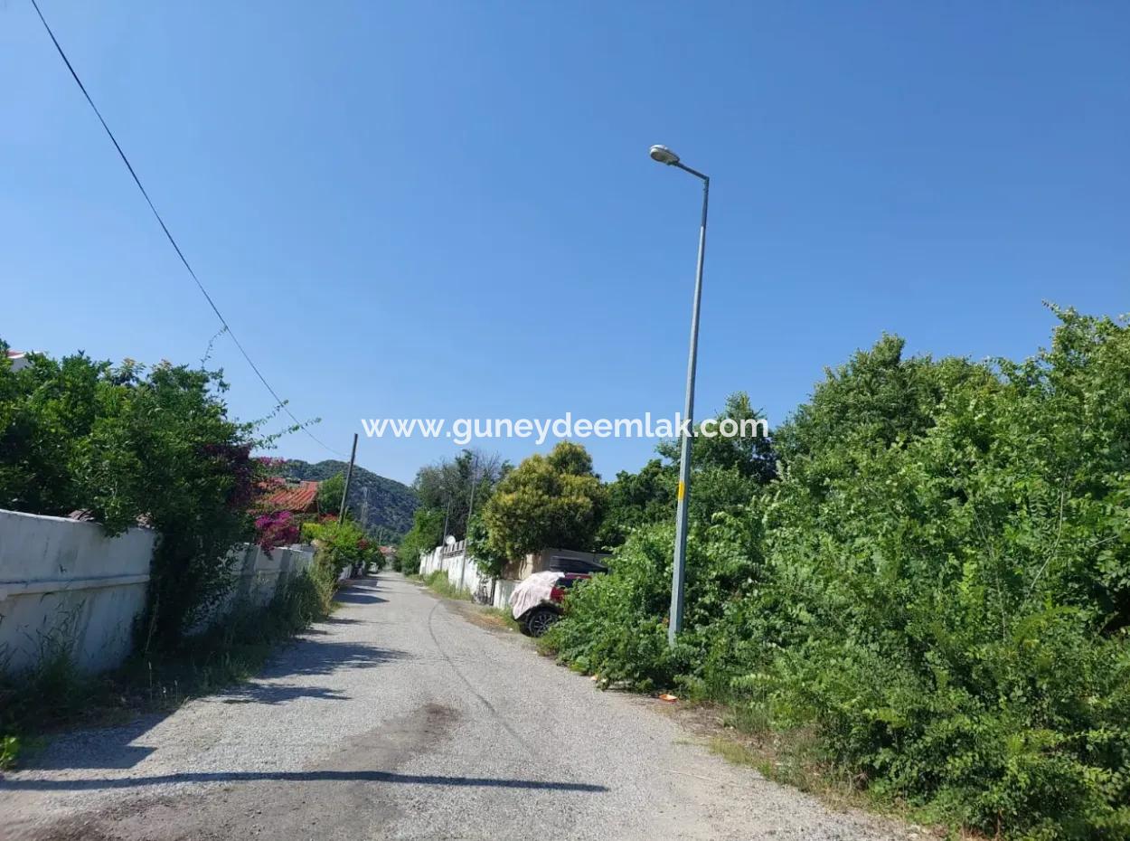 500 M2 Detached Bargain Land For Sale In Dalyan Center