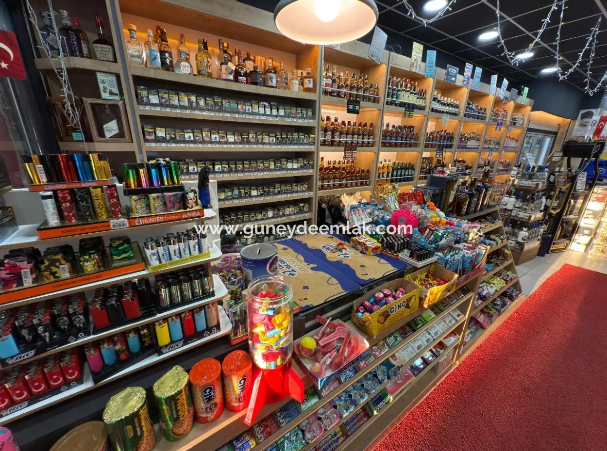 210 M2 Tekel Market For Rent On The Busiest Street Of Ortaca.