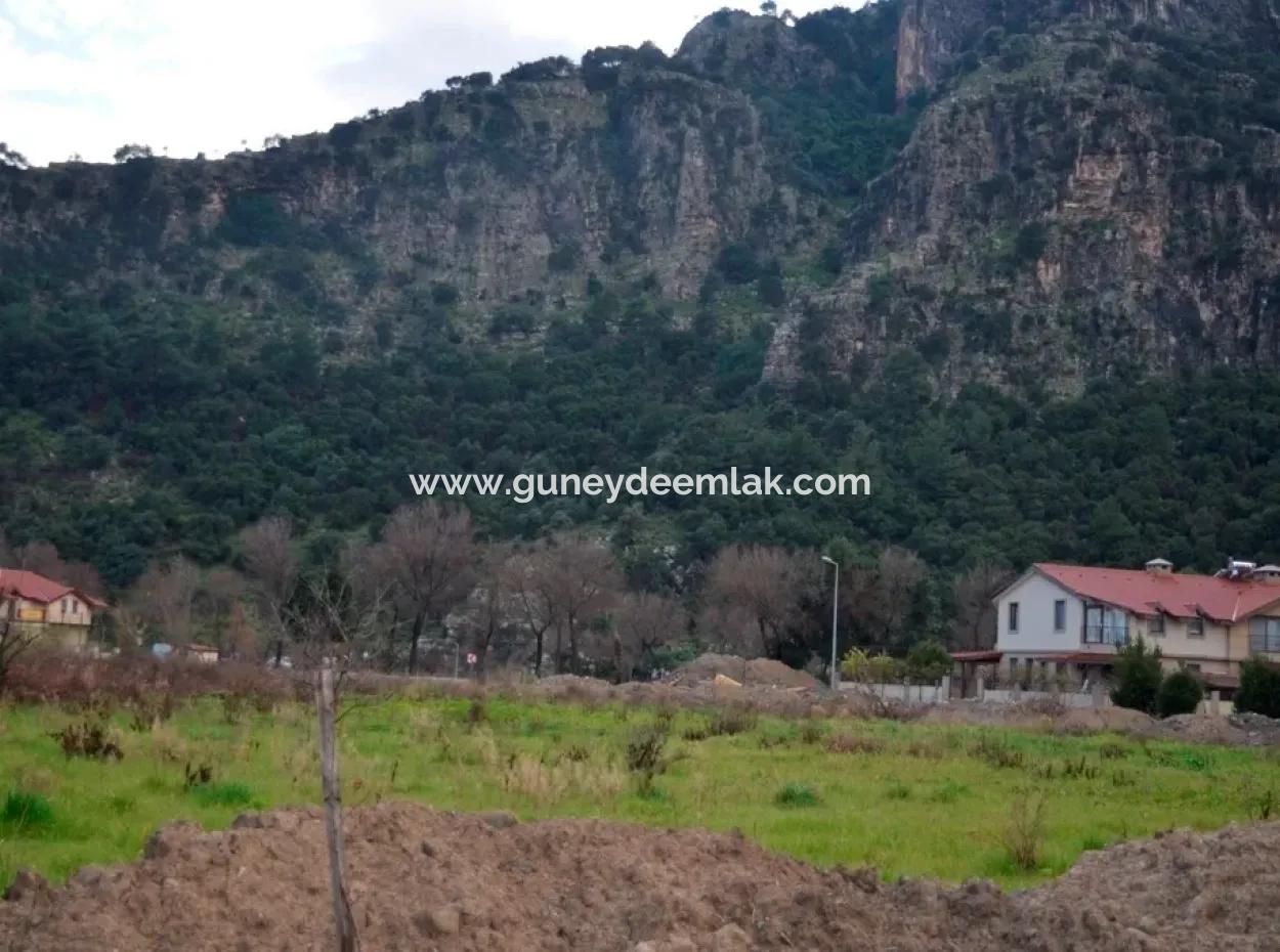 Tourism Zoned Land For Sale In Dalyan, Close To The Channel