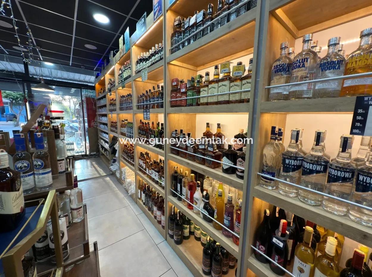 210 M2 Tekel Market For Rent On The Busiest Street Of Ortaca.