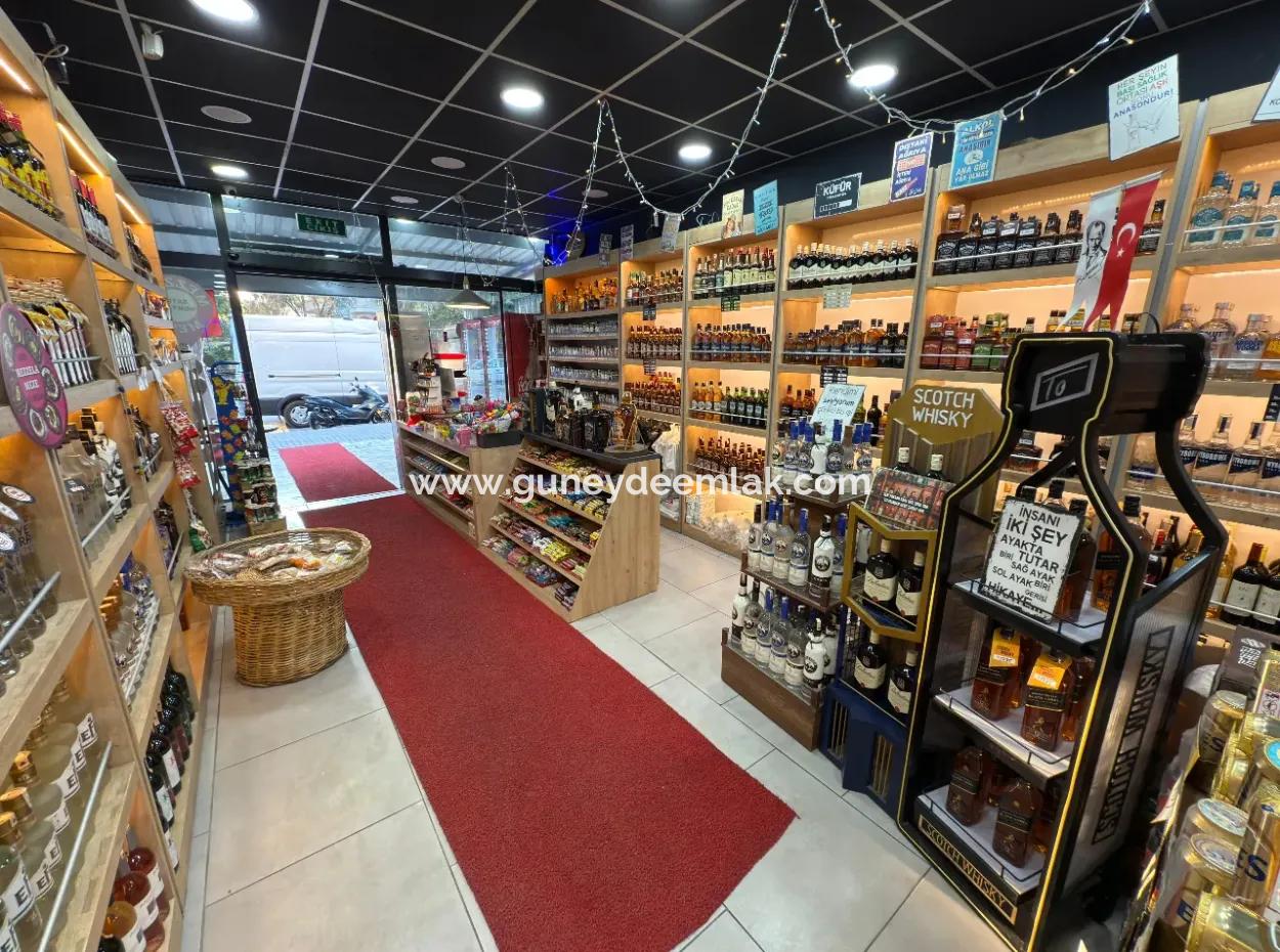 210 M2 Tekel Market For Rent On The Busiest Street Of Ortaca.