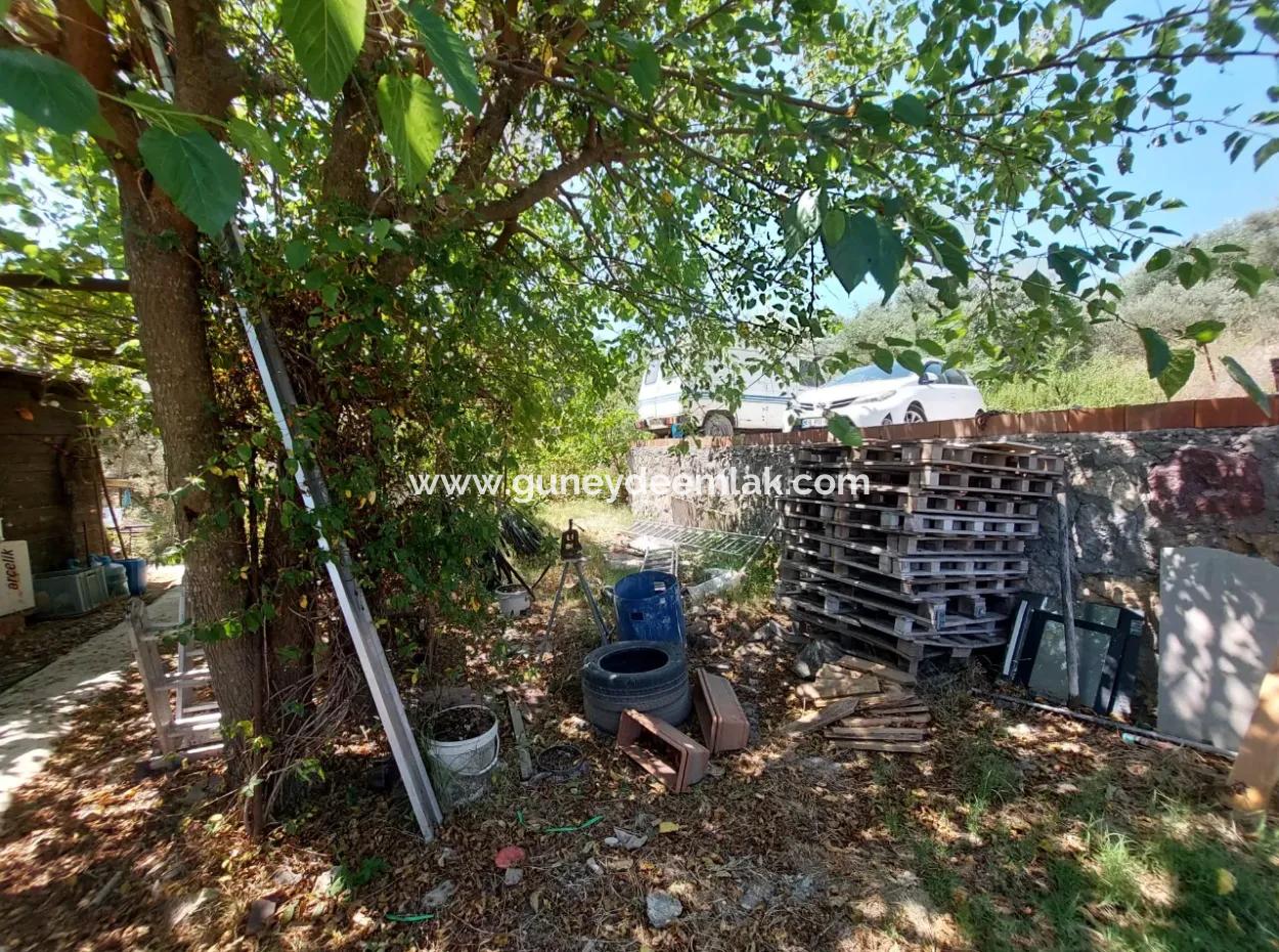 For Sale With A Numbered Building On 2.500M2 Treasury Land In Ortaca Eskiköy