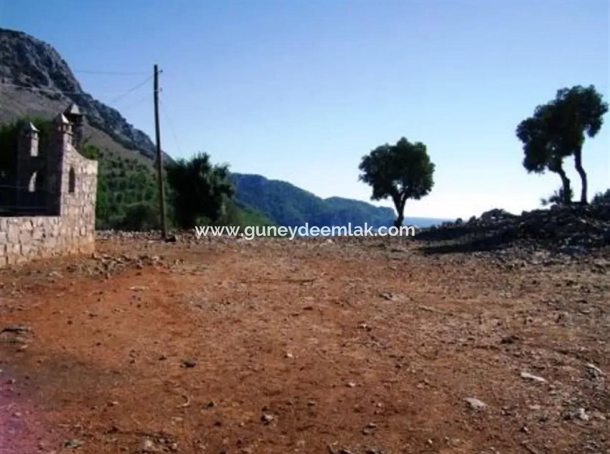 Mugla Dalaman Incebel Land With Sea And Lake Views For Sale