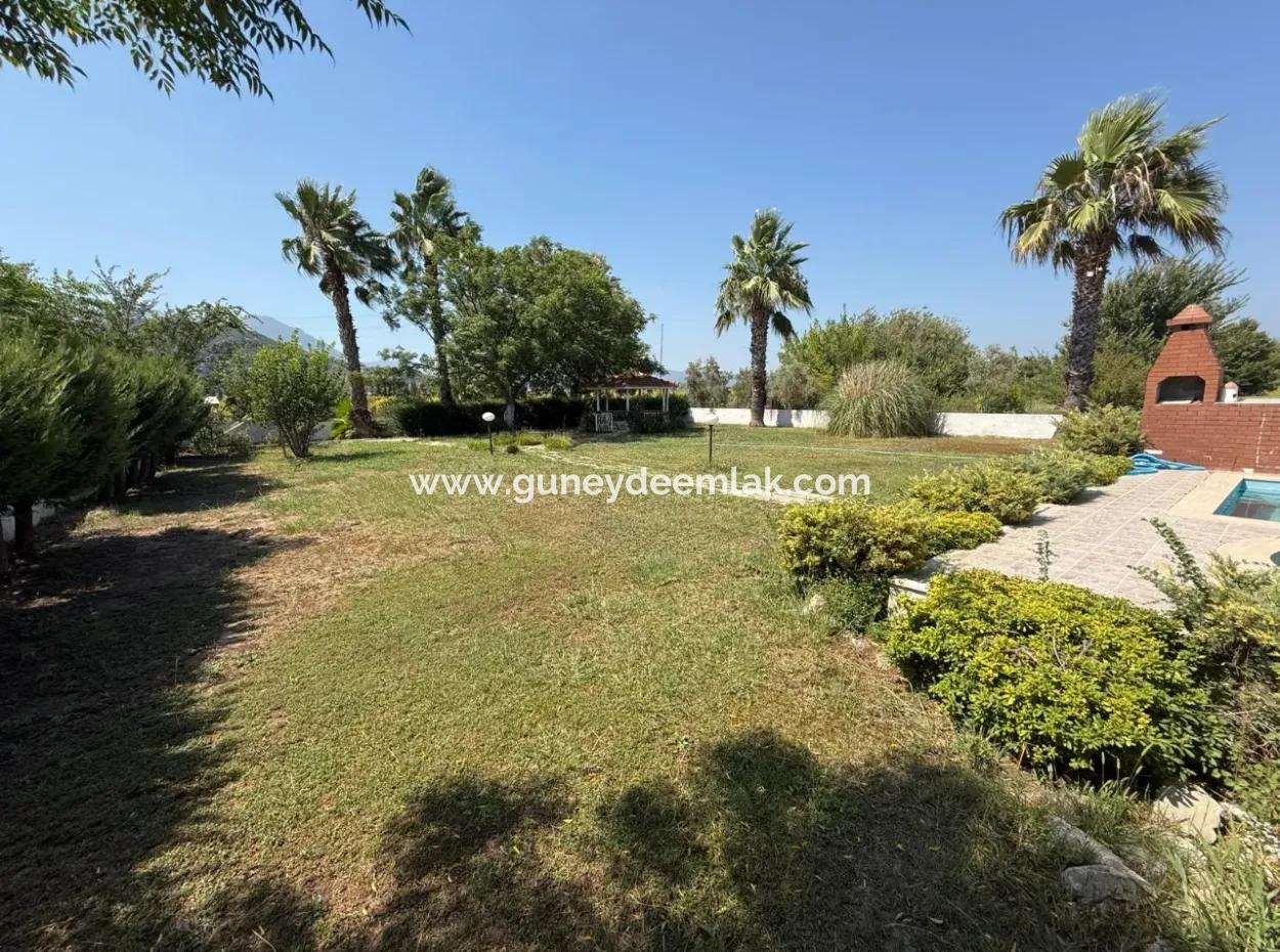 Ortaca, Dalyan 3 In 1, 100 M2 Villa With Swimming Pool On 4.500M2 Land