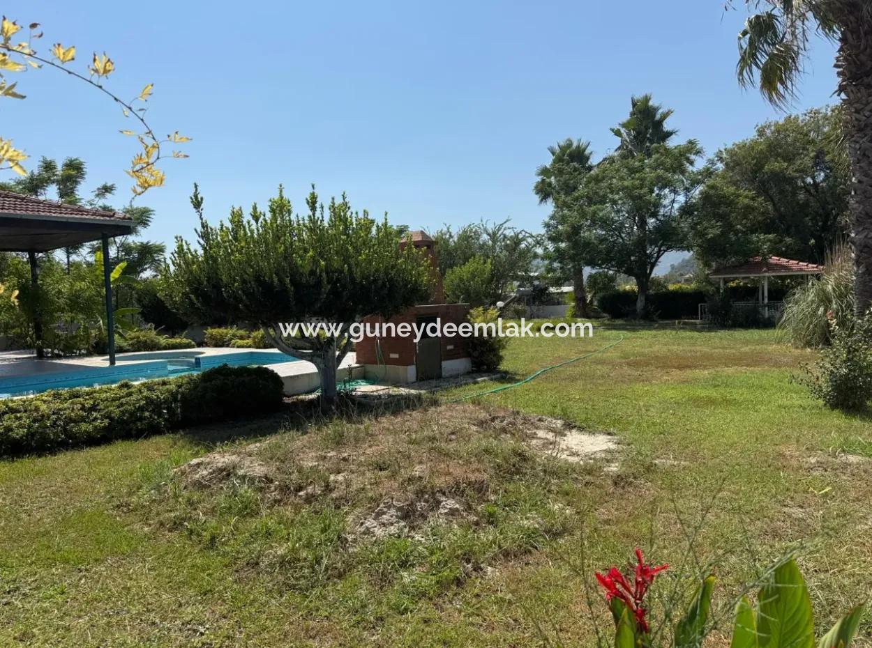 Ortaca, Dalyan 3 In 1, 100 M2 Villa With Swimming Pool On 4.500M2 Land