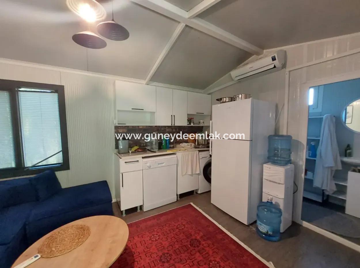 21 M² Furnished 1 1 Container House In Ortaca Okçular – Annual Rent