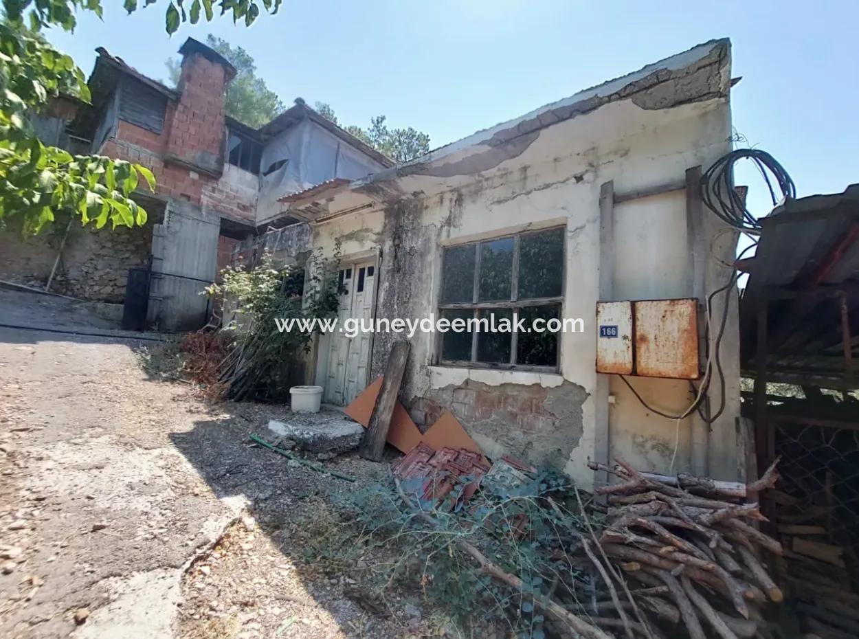 3 Houses And 1 Workplace Zero To The Main Road In Ortaca Gökbel – Bulk Sale