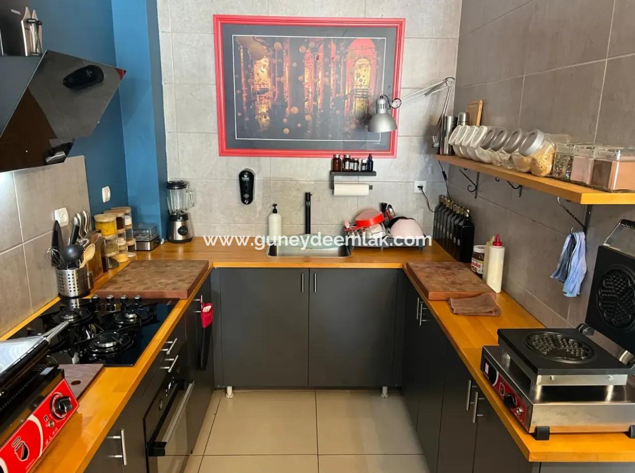Workplace Cafe Close To The Lake In The Center Of Muğla Köyceğiz Is For Sale