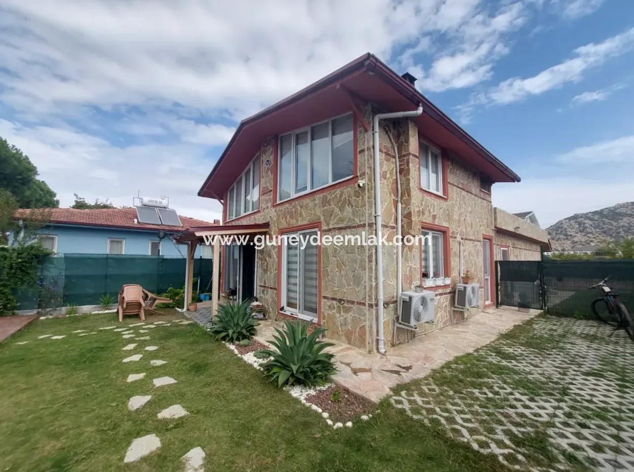 3 1 Furnished Duplex Seasonal Rental On A 350 M2 Plot In Muğla Dalyan