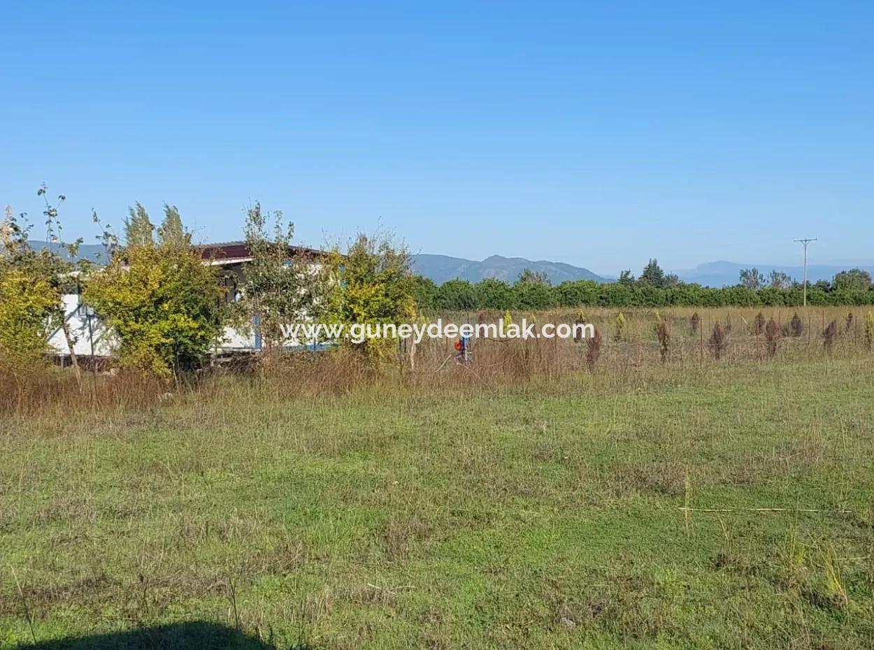Ortaca Okçular Corner Parcel 500 M2 Land For Sale