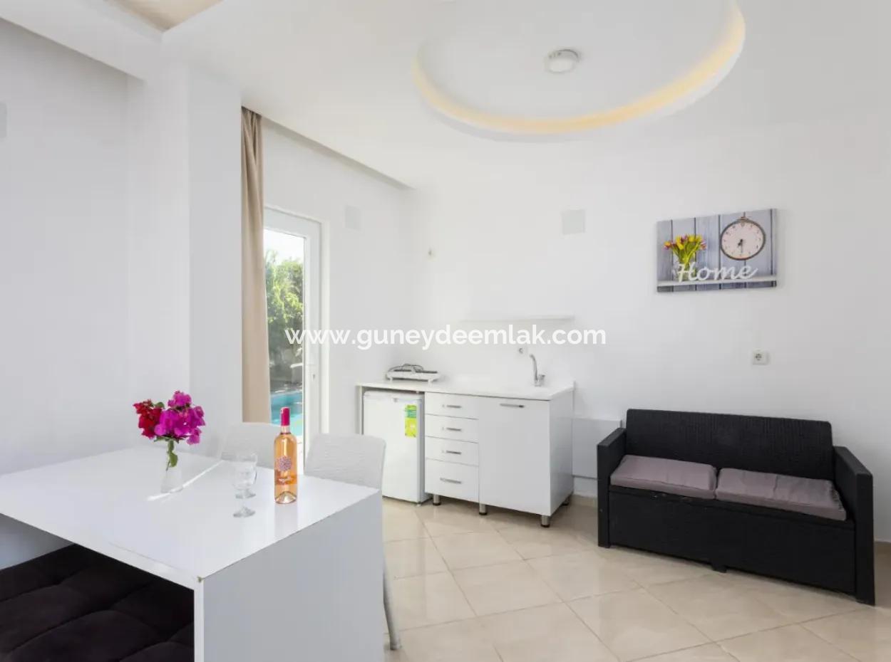 120 M2, 3 1 Furnished Villa With Swimming Pool In Muğla Dalyan 6 Months Rent