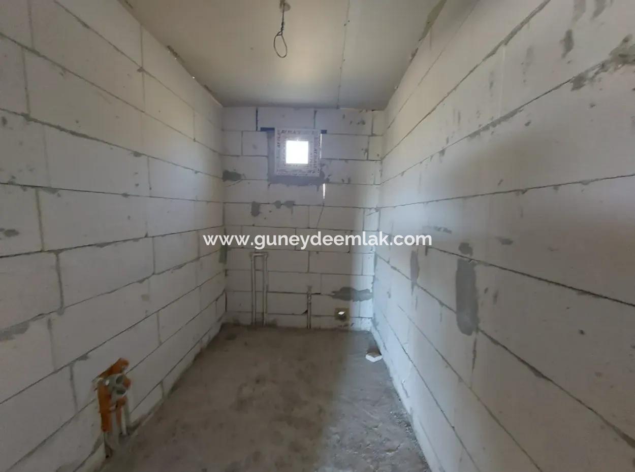 On 763 M2 Land In Ortaca Gökbel, Rough Construction 70 M2, 2 1 Prefabricated House For Sale