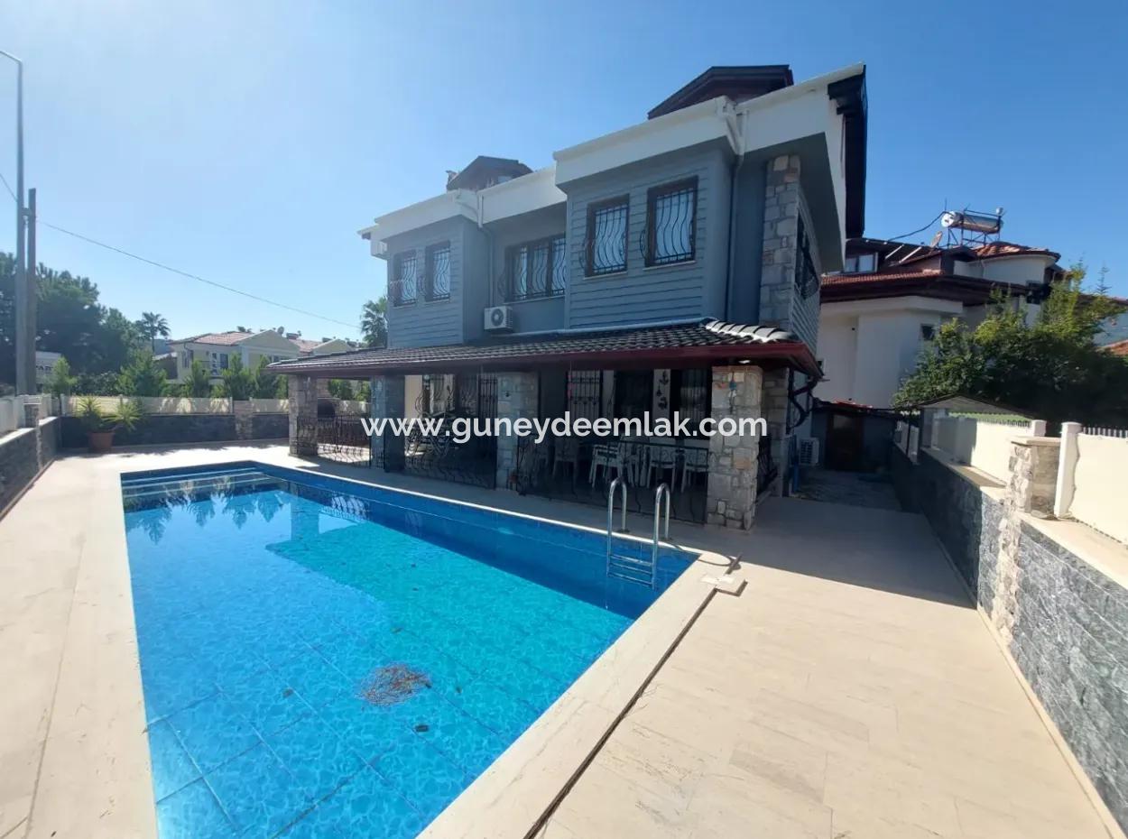 5 1 Triplex Villa For Sale In Dalyan Center
