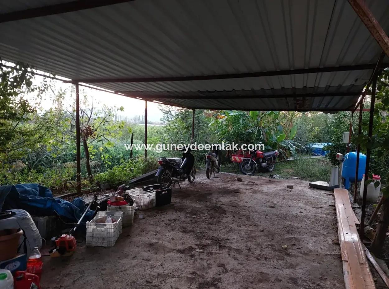 350 M2 Detached Tiny House Suitable Land For Sale In Ortaca Çaylı