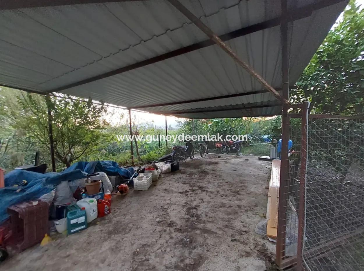 350 M2 Detached Tiny House Suitable Land For Sale In Ortaca Çaylı