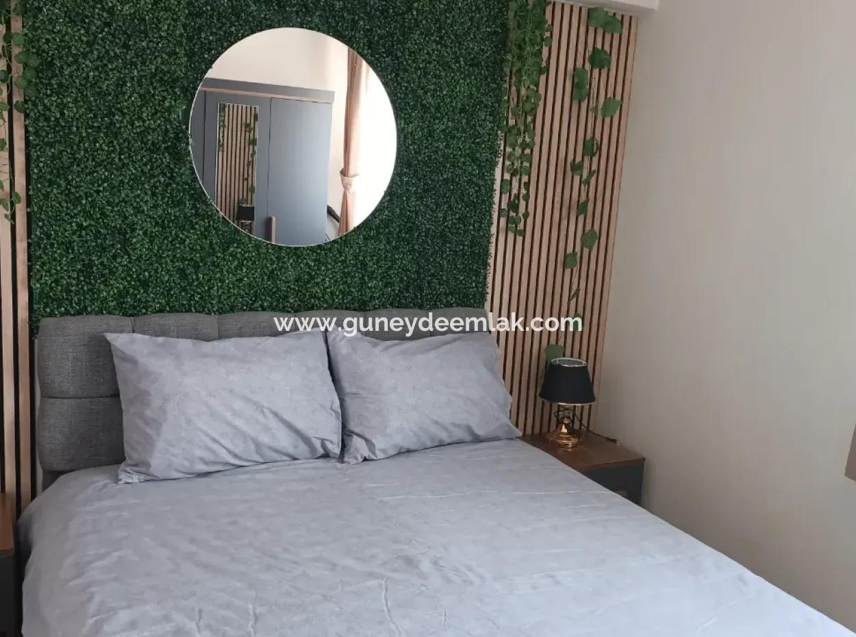 1 1 Fully Furnished Flat For Rent In Ortaca Center