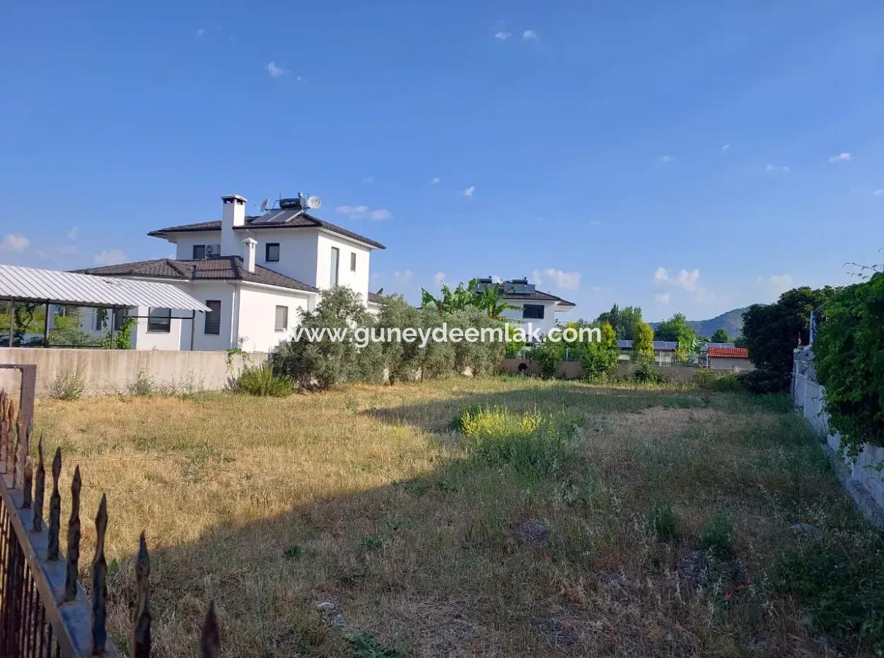 500 M2 Detached Land And 250 M2 Construction Rights Are For Sale In Muğla Ortaca Okçular